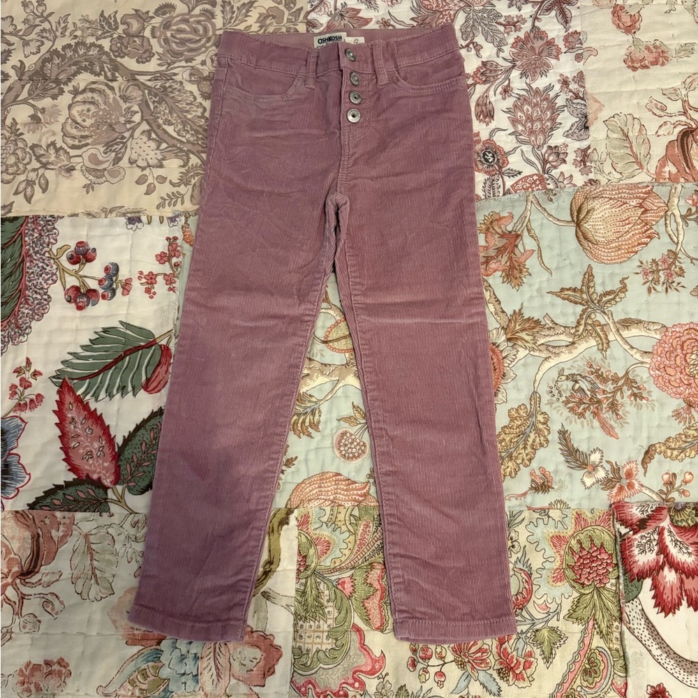 OshKosh B'gosh Lavender Corduroy Pants